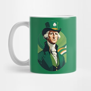 St. Patrick's Day George Washington Mug